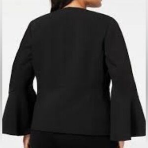 Who What Wear Elegant Black Jacket bell sleeve